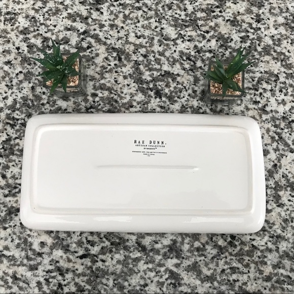 New Rae Dunn Red Letter Celebrate Paltter - Picture 4 of 4